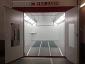Instalación para Lacados y barnizados, en este caso cuenta con 3 zonas de aplicación individuales: <br>Fondo, Color y Barnizado final, Secadero de 60 m² en serie y zona de lijado con 3 puestos de trabajo