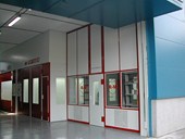 Instalación para Lacados y barnizados, en este caso cuenta con 3 zonas de aplicación individuales: <br>Fondo, Color y Barnizado final, Secadero de 60 m² en serie y zona de lijado con 3 puestos de trabajo